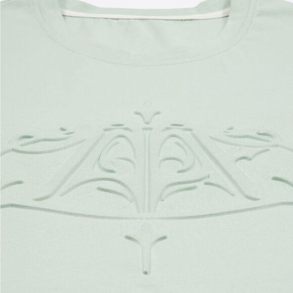 Quarterjade Puff Logo Oversized Tee Green XL NWT IN PACKAGE - Picture 6 of 10